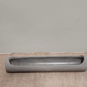 Gray Concrete Planter